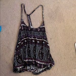 Paisley tank top